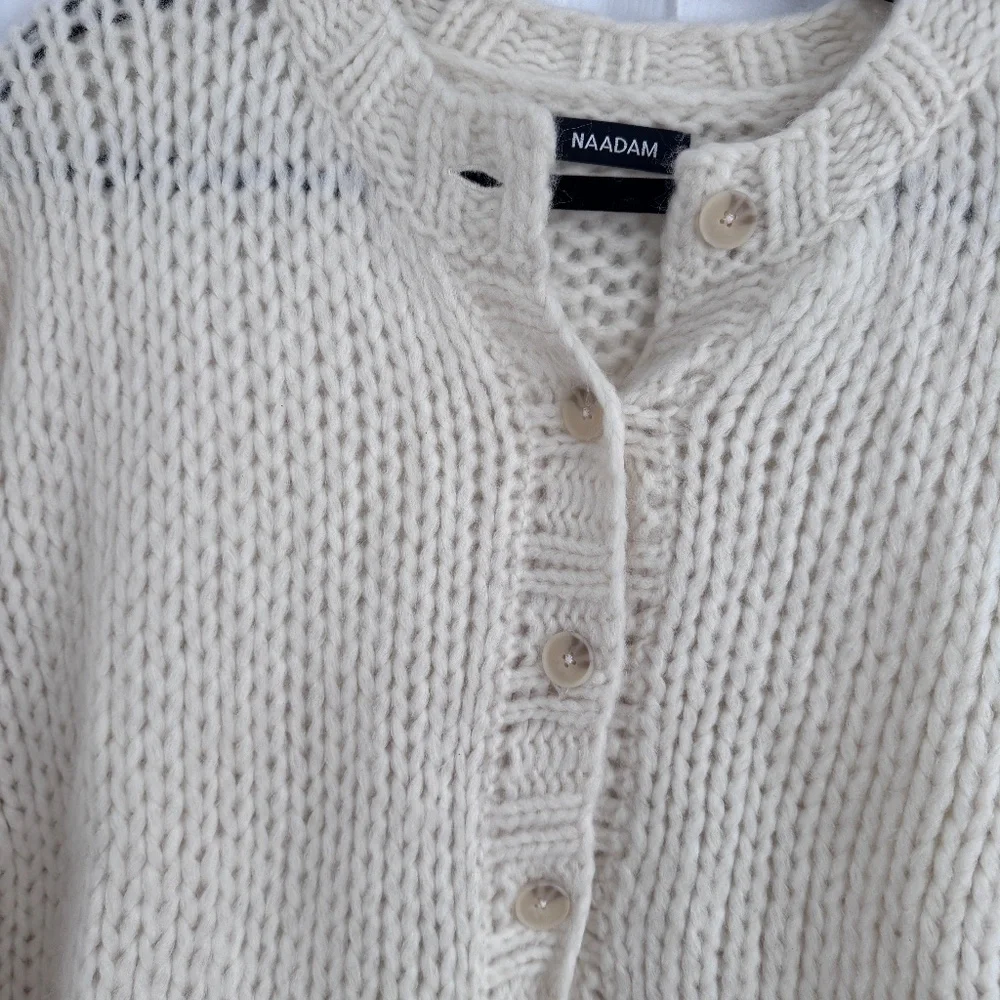 NAADAM Lofty Alpaca Cardigan - Picture 3 of 5